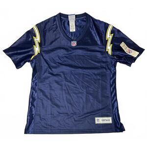 Proline Vintage NFL Los Angeles Chargers Football Jersey Womens Medium NWT